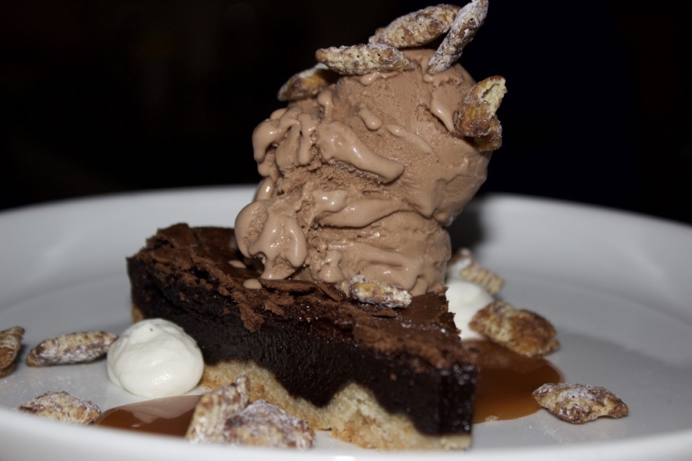 The Rebel House Boca Raton Dessert Chocolate Chess Pie