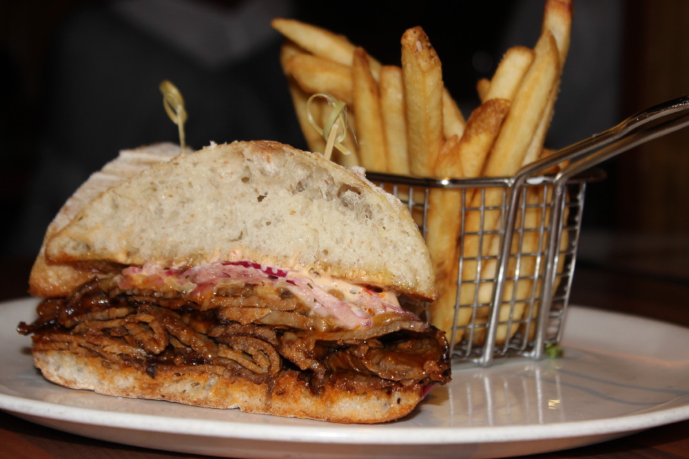 Deck 84 Delray Beach Brisket Sandwich