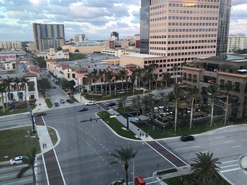 Hilton West Palm Beach City View