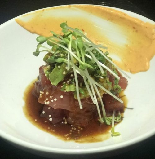 Monkitail, The Diplomat Beach Resort Tuna Poke