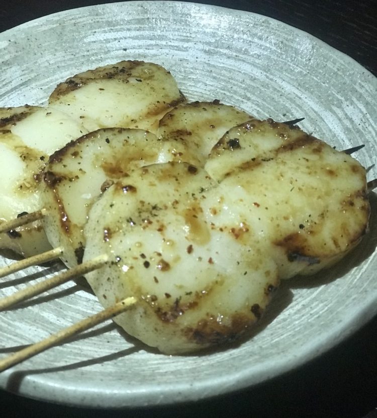 Monkitail, The Diplomat Beach Resort Robatayaki Scallops