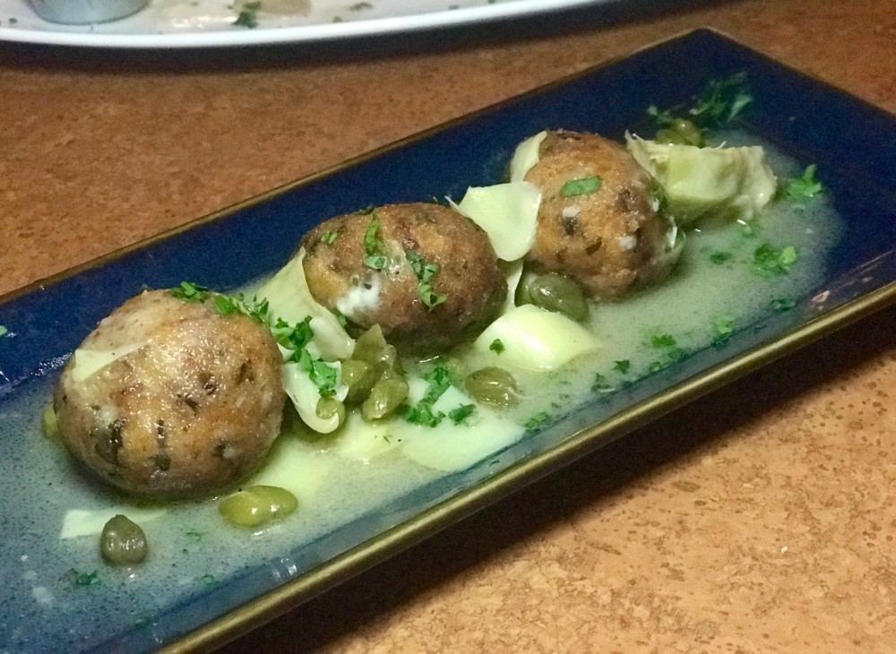 Atlantic Hotel and Spa Fort Lauderdale, Coastal Swordfish Meatballs