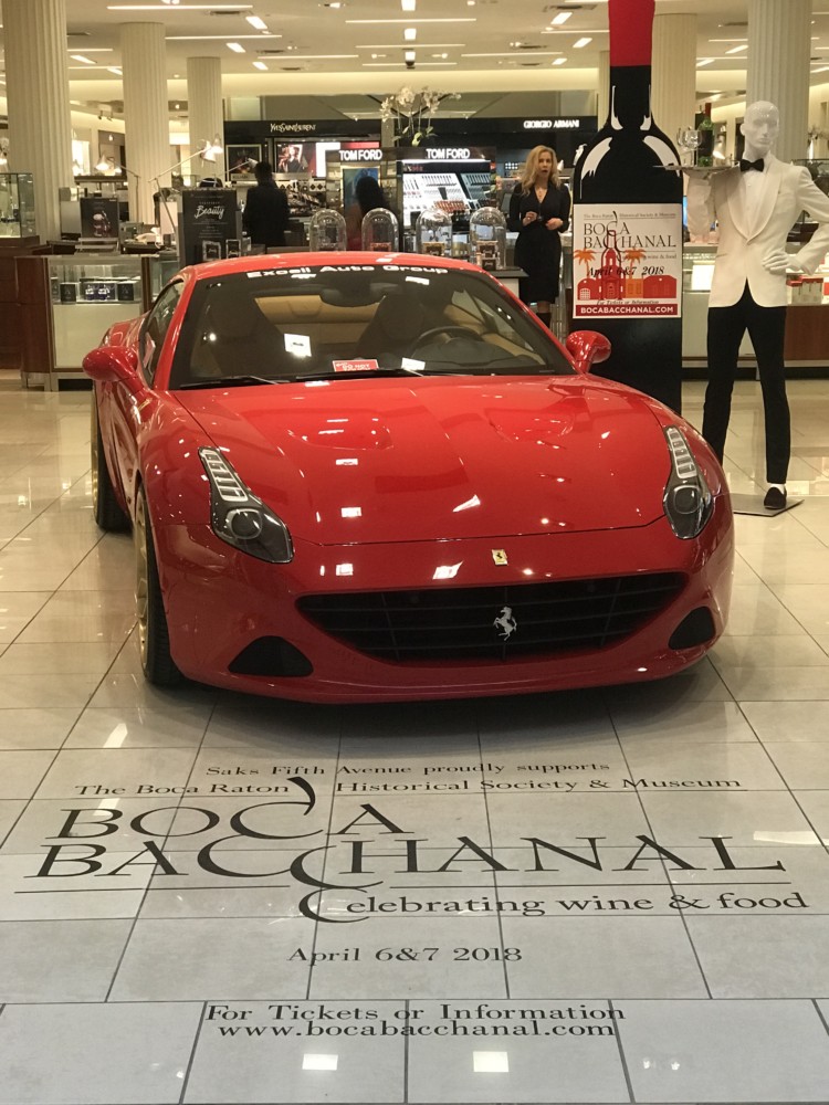 Boca Bacchanal Preview Night, Ferrari