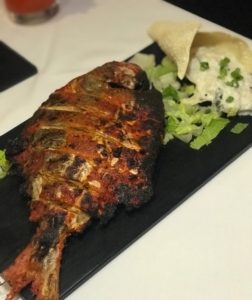 Tanjore Indian Cuisine, Grilled Pompano