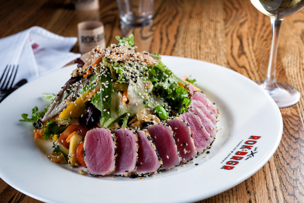 ROK:BRGR Ahi Tuna Salad