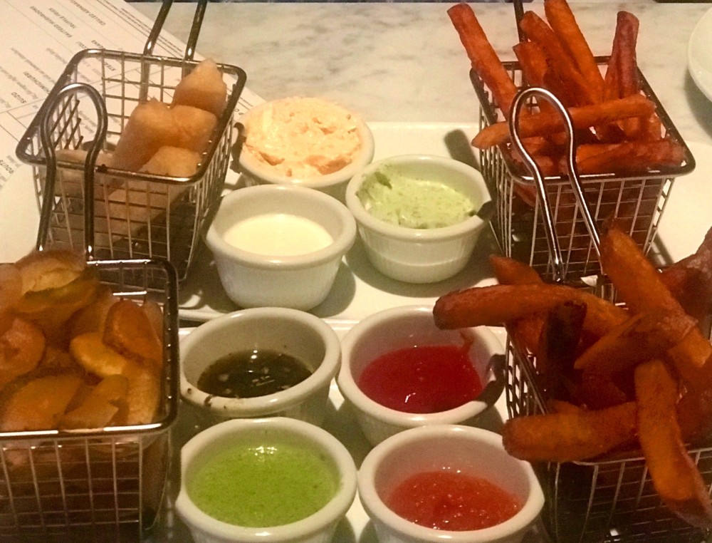 The Locale Boca Raton, Fries and Sauces