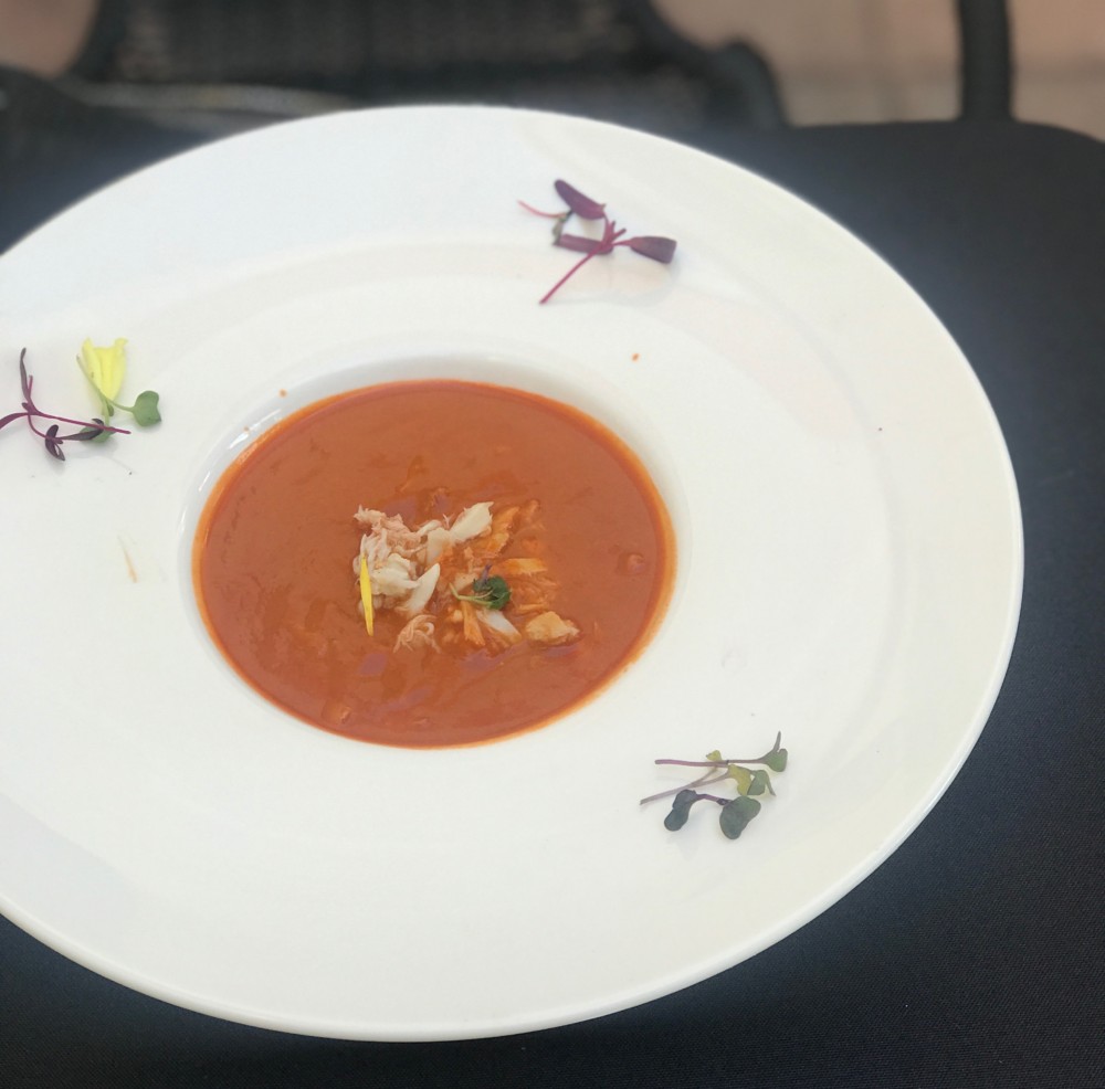 MoBu Fusion Cafe Boca Raton, Crab Bisque