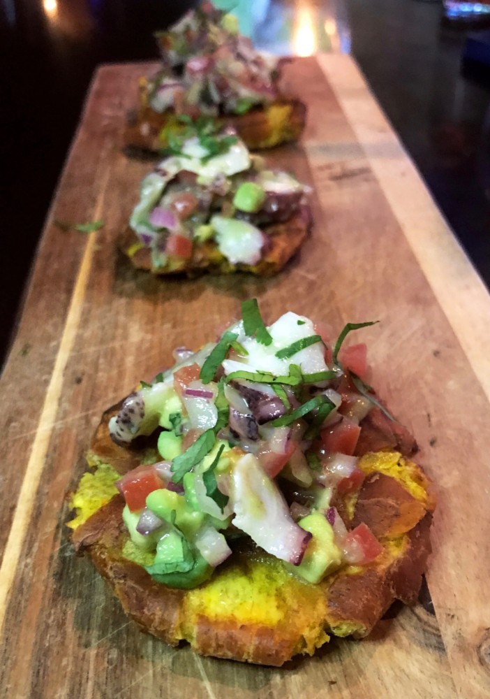 The Locale Boca Raton, Octopus Tostones