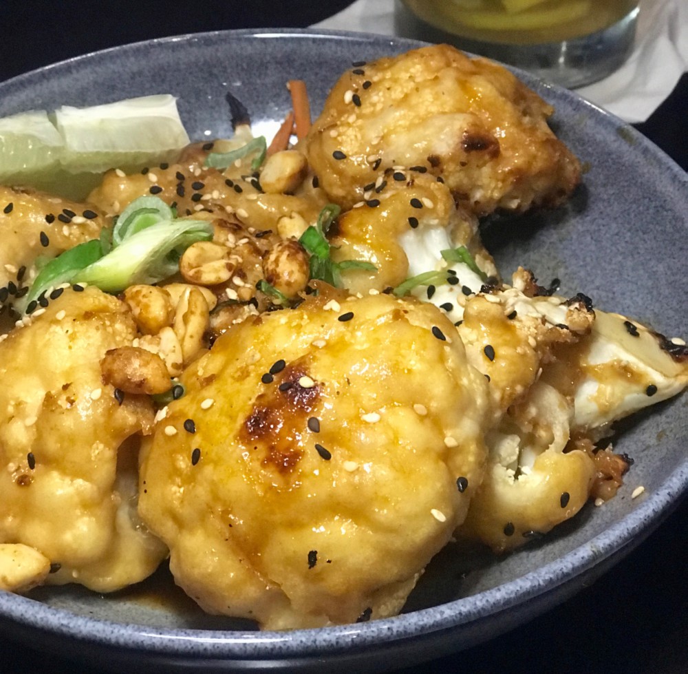 Harvest Seasonal Wine Bar & Grill Delray Beach, Kung Pao Cauliflower