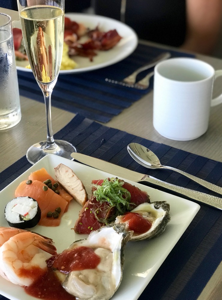 Brunch at Latitudes at the Delray Sands Resort