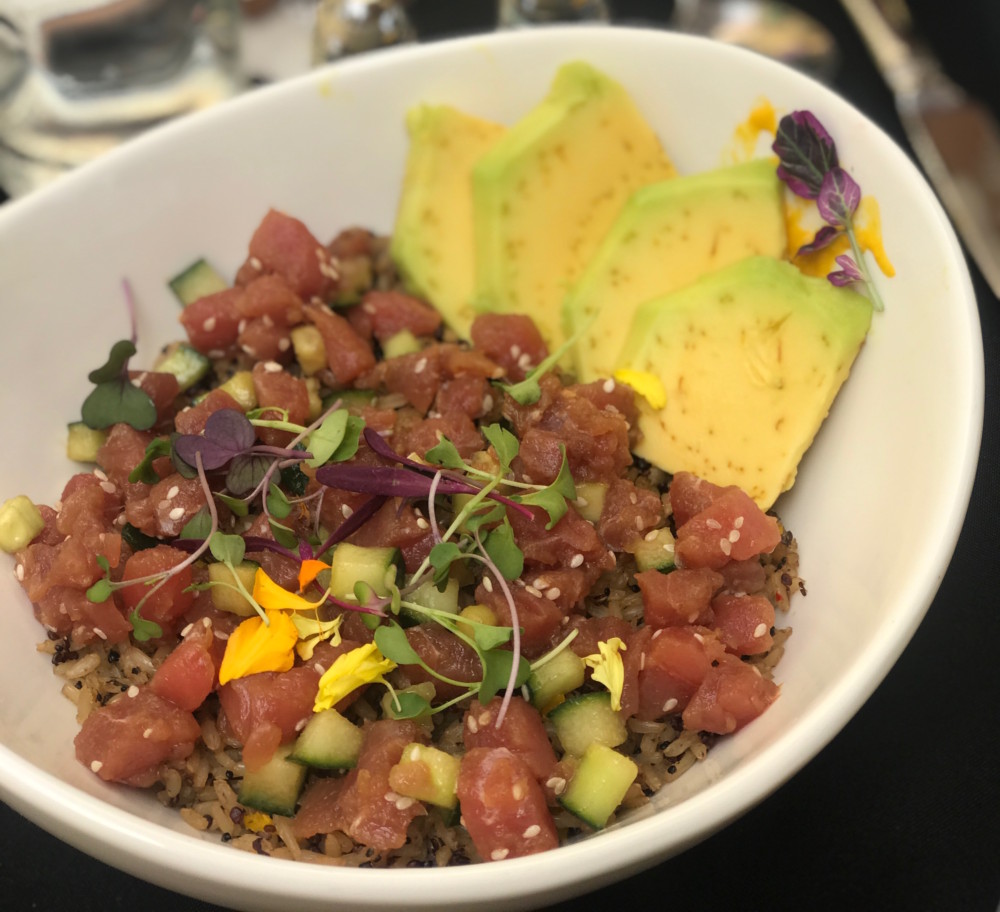 MoBu Fusion Cafe Boca Raton, Tuna Poke Bowl