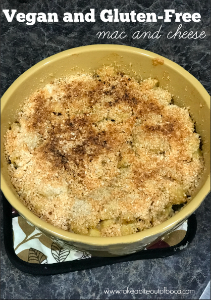 Vegan Gluten-Free Mac and Cheese