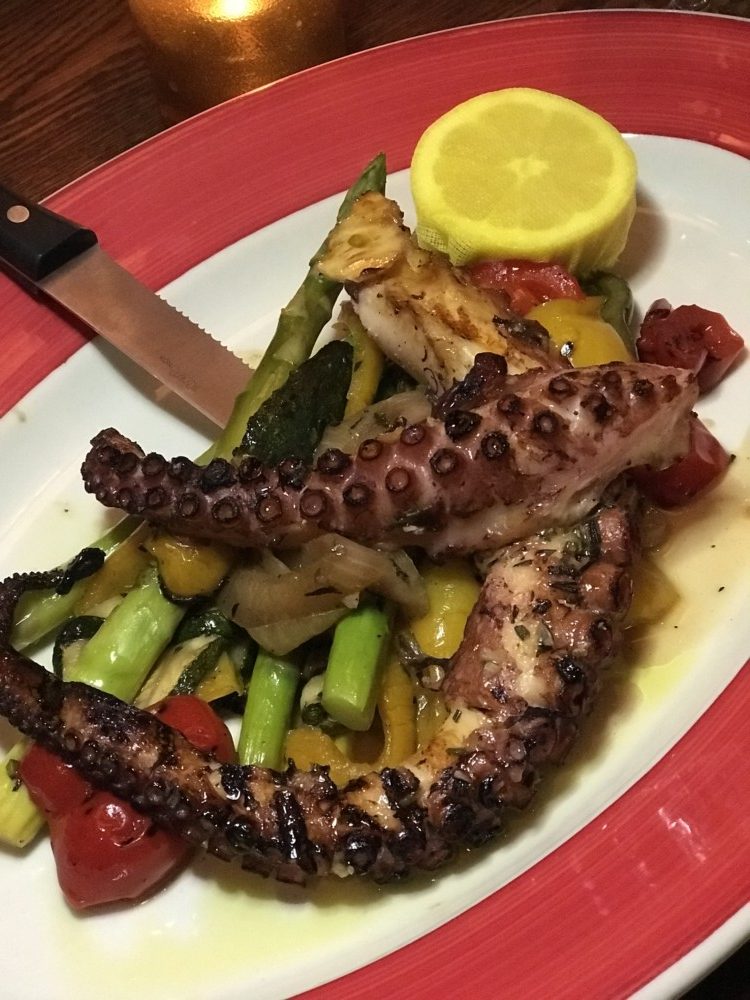 Sardinia Ristorante Delray Beach, Grilled Octopus