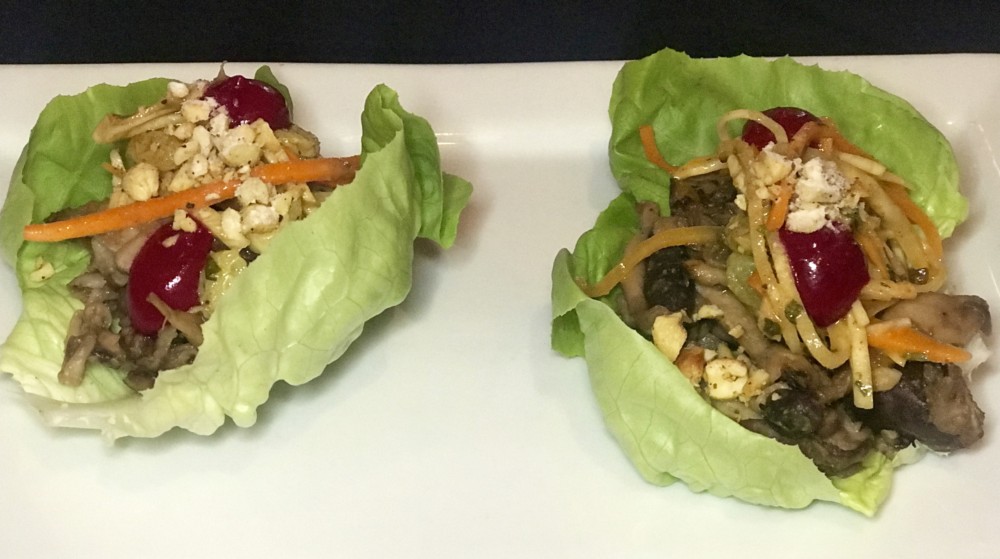 Rebel House Boca Raton, Vegan Mushroom Lettuce Wraps