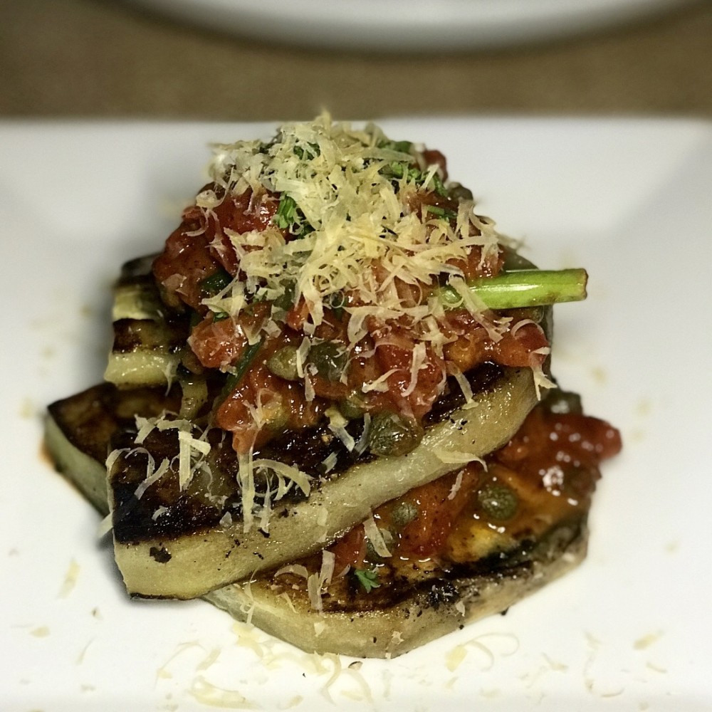 Rebel House Boca Raton, Griddled Eggplant