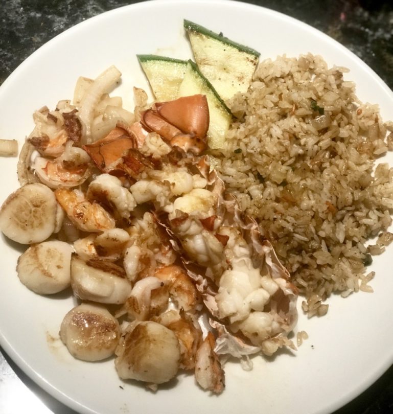 Benihana Boca Raton, Hibachi Seafood