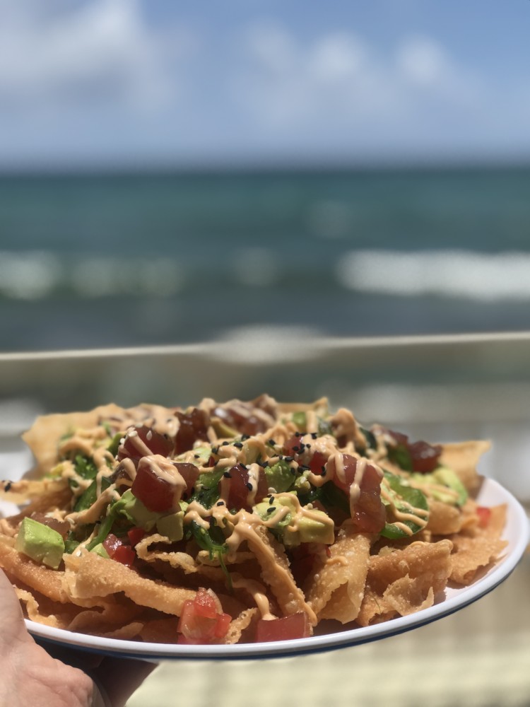 Eau Palm Beach Resort & Spa, Spicy Tuna Nachos