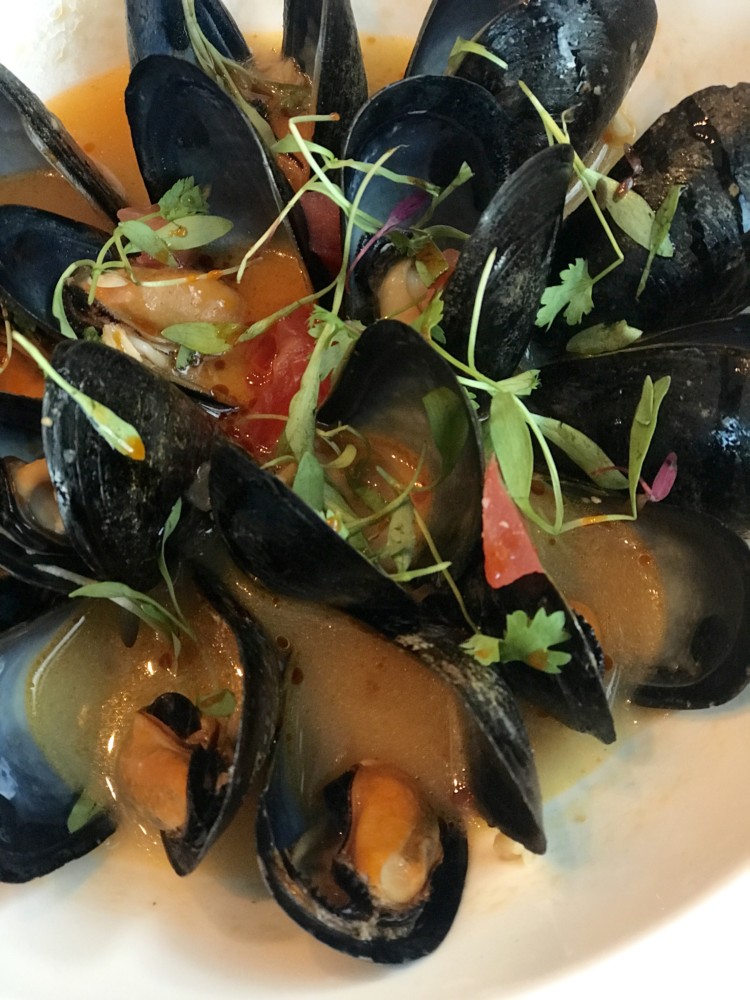 Boca Landing at the Waterstone Resort & Marina, Boca Restaurant Month Menu, Spanish Mussels