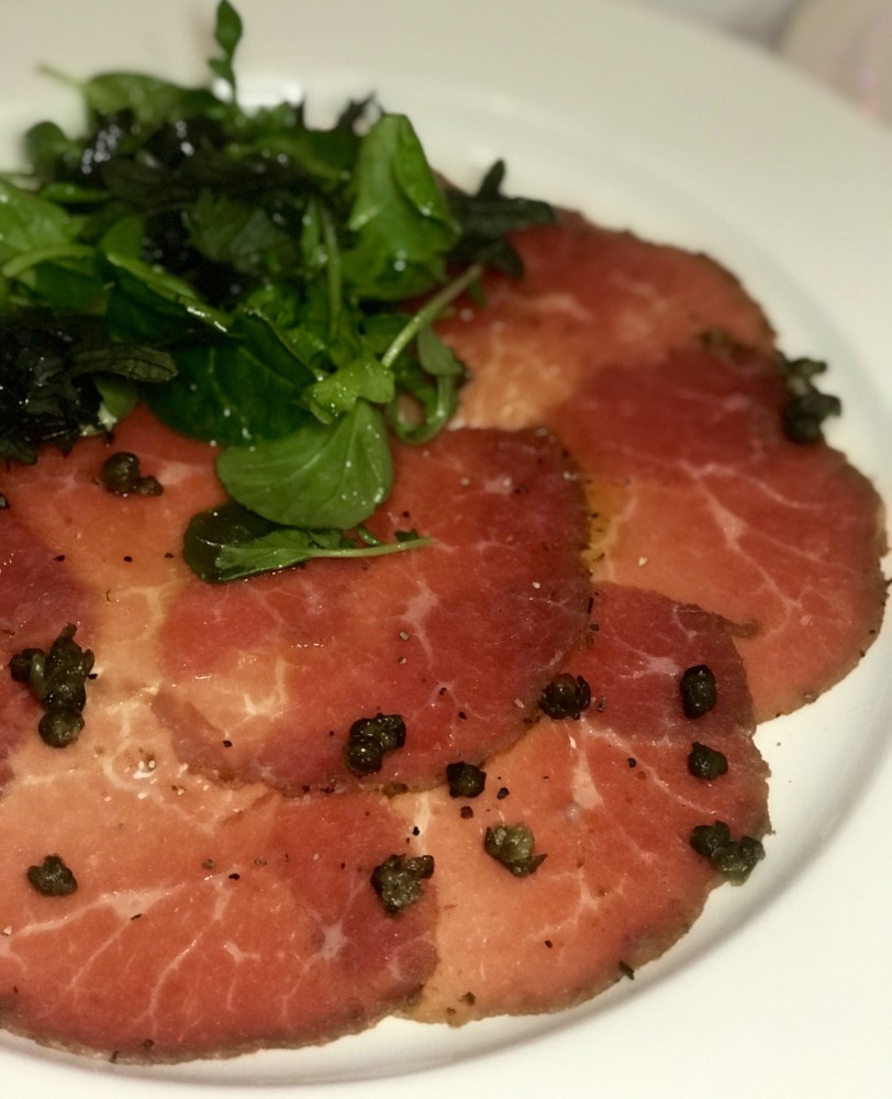 The Venu West Boynton Beach, Beef Carpaccio