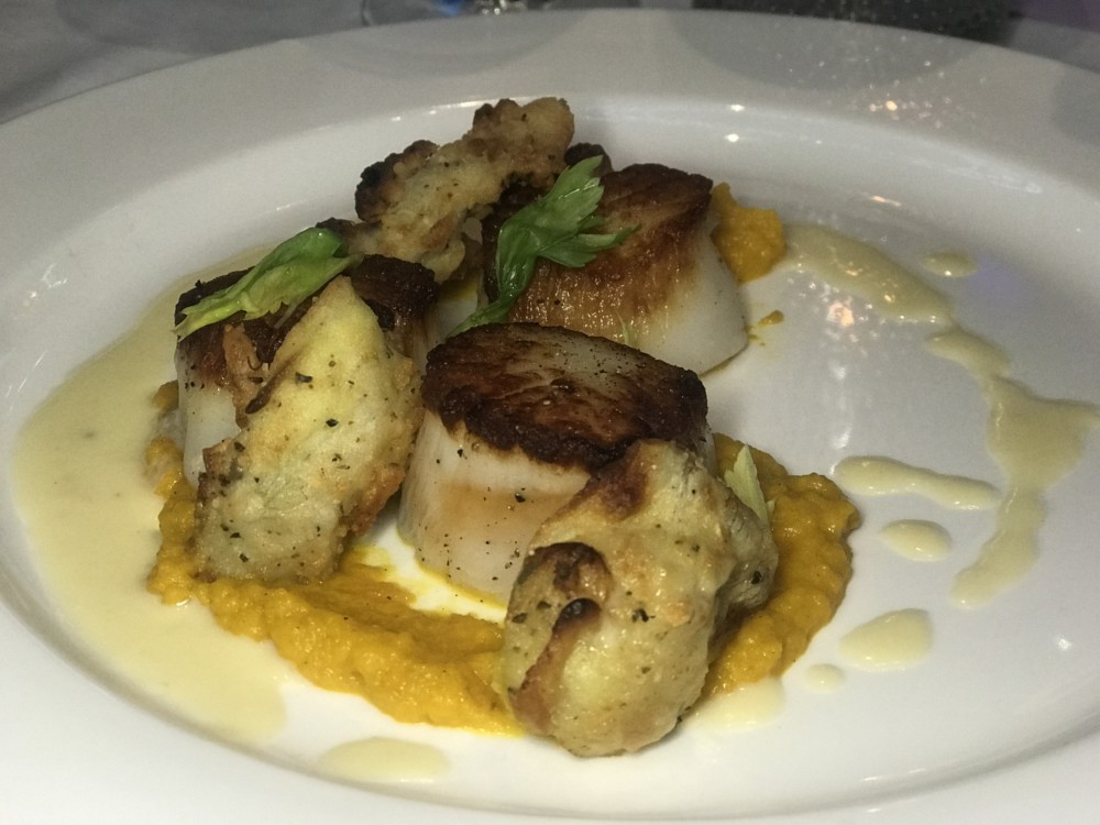 The Venu West Boynton Beach, Seared Scallops