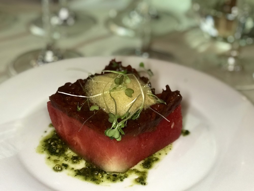 The Winemaker's Table Delray Beach, Watermelon Salad