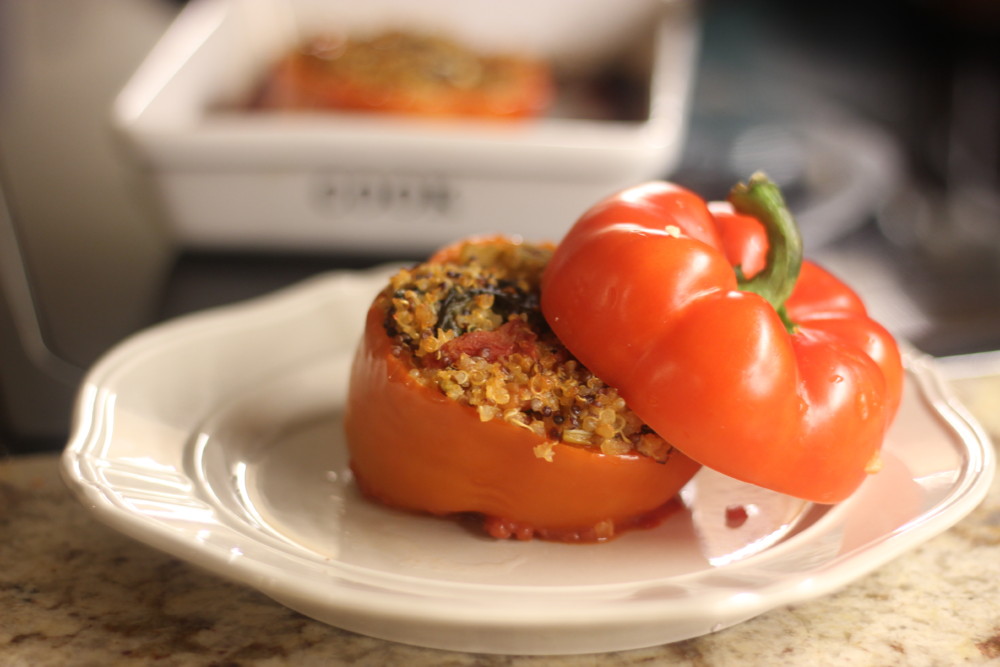 The Biostation Core Restore Detox Program, Quinoa-Stuffed Peppers