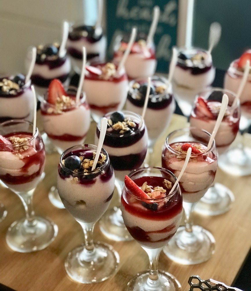 Oceans 234 Deerfield Beach Catering and Events, Yogurt Parfaits