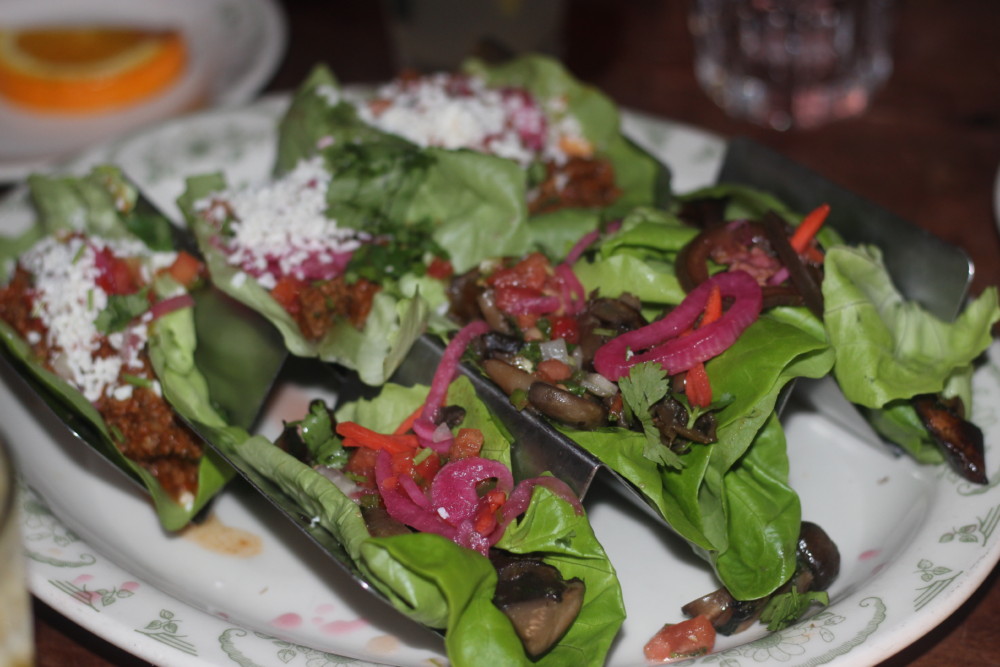 Roccos Tacos Delray Beach, Vegan Mushrooms Tacos