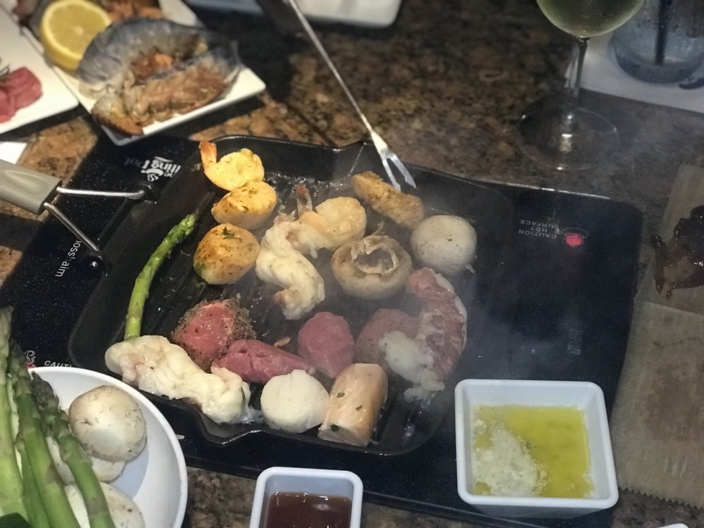 The Melting Pot Boca Raton, Grilling