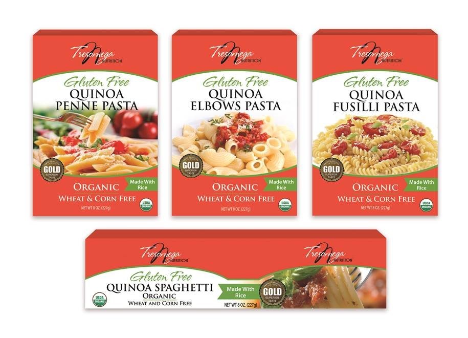 TresOmega Nutrition Gluten-Free Organic Pasta