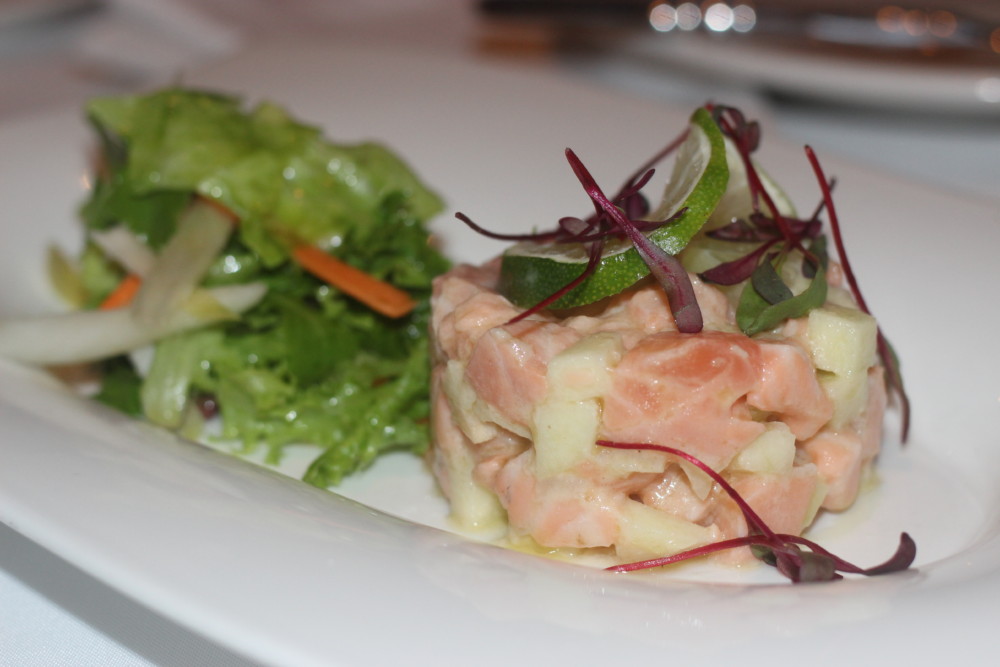 Paradiso Ristorante Lake Worth, Salmon Tartar