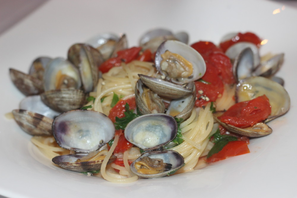 Paradiso Ristorante Lake Worth, Gluten-Free Pasta with Clams