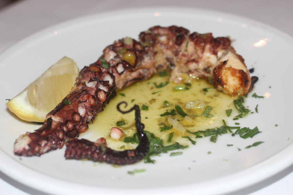 Oliv Pit Boca Raton, Grilled Octopus