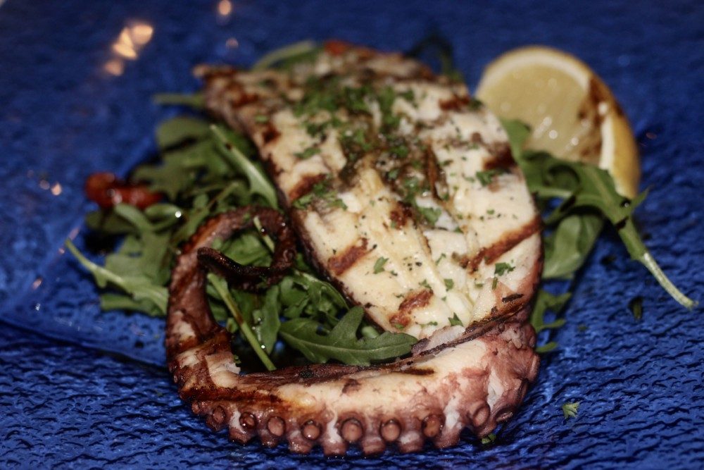 Vespri Siciliani Boca Raton, Grilled Octopus