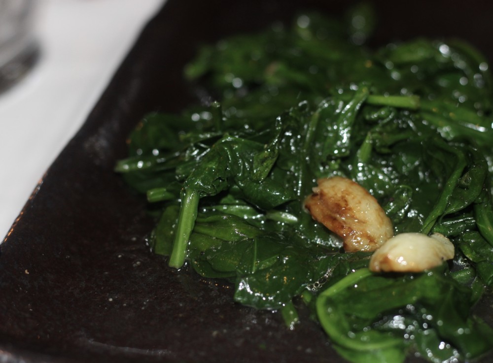 Vespri Siciliani Boca Raton, Spinach