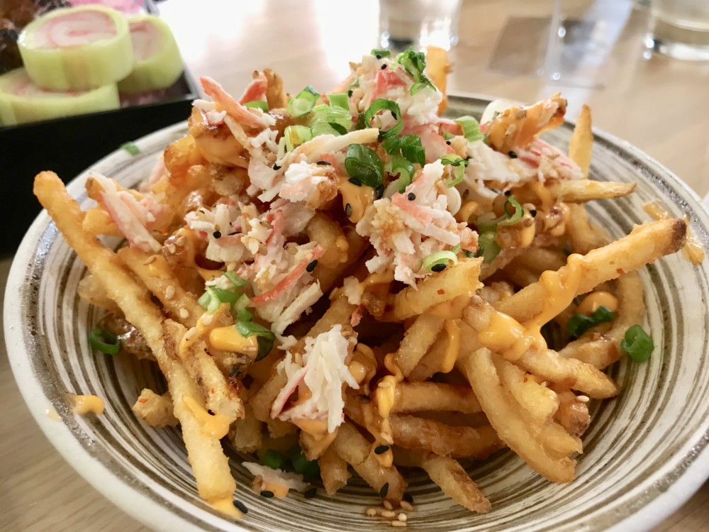 SushiMaki at Whole Foods Boca Raton, Volcano Fries