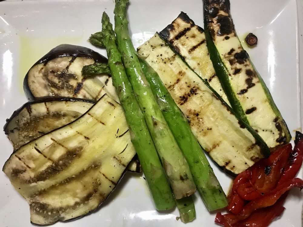 Taverna Opa Delray Beach, Grilled Veggies