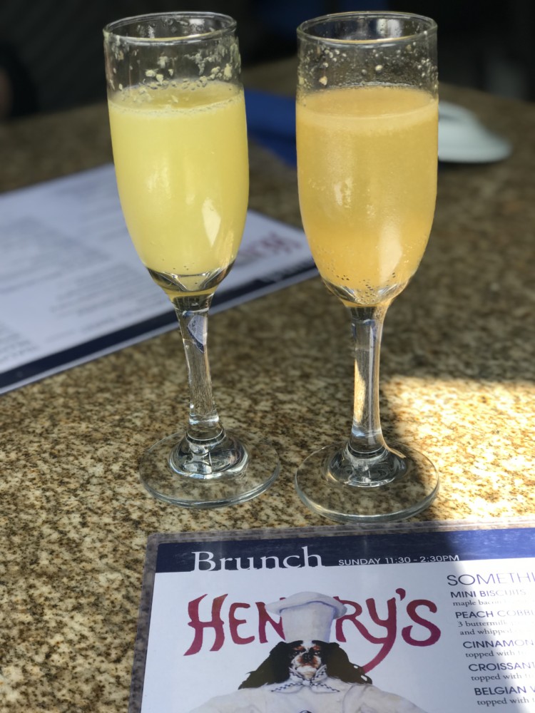 Henry's Delray, Bottomless Mimosas and Bellinis
