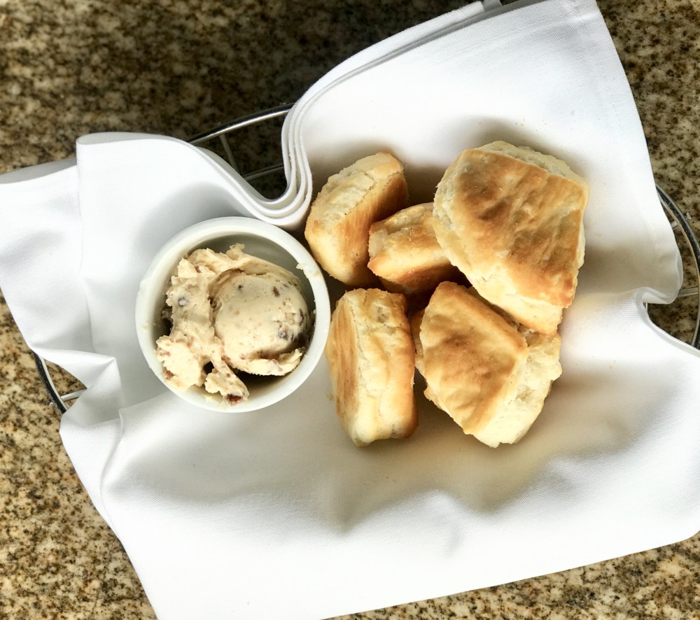 Henry's Delray, Biscuits and Maple-Bacon Butter