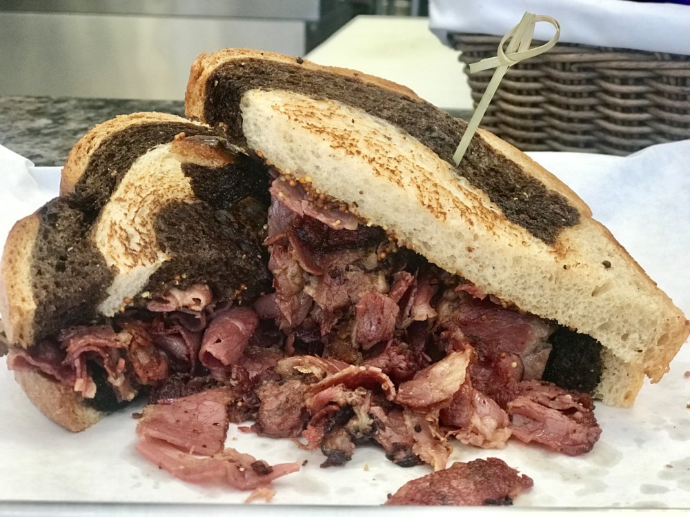 Stateside Sandwiches Boca Raton, Pastrami on Rye