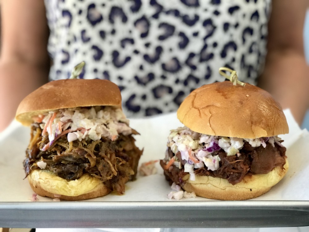 Stateside Sandwiches Boca Raton, Pulled Pork and BBQ Jackfruit