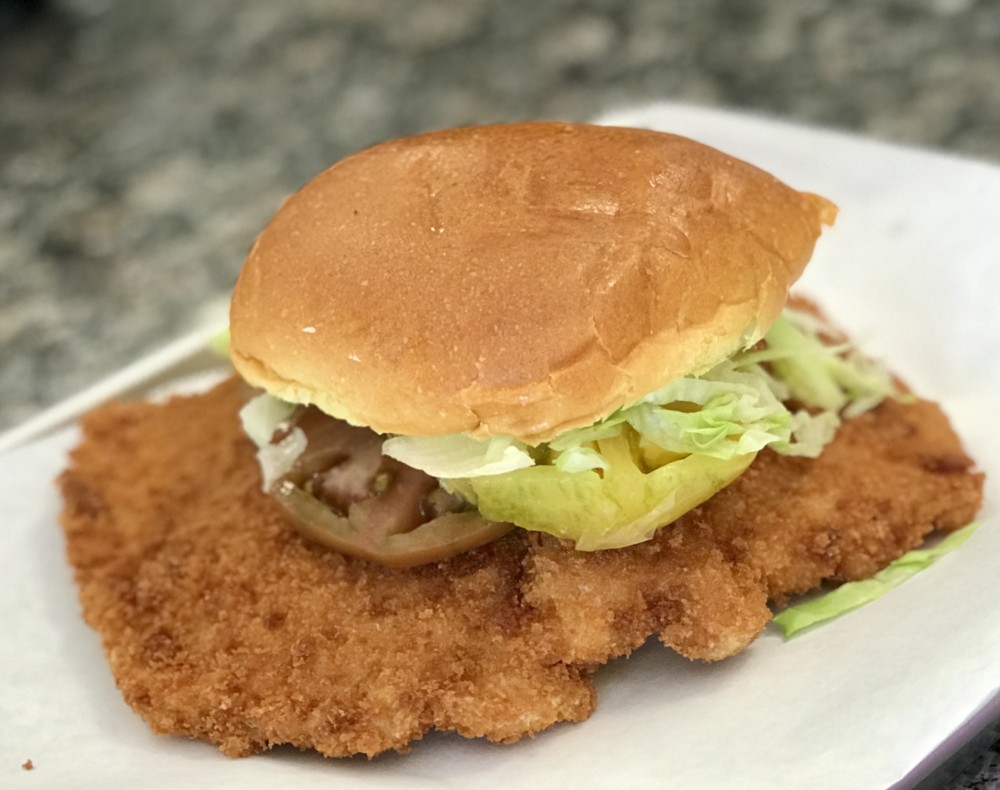 Stateside Sandwiches Boca Raton, Hooiser Pork Tenderloin Sandwich