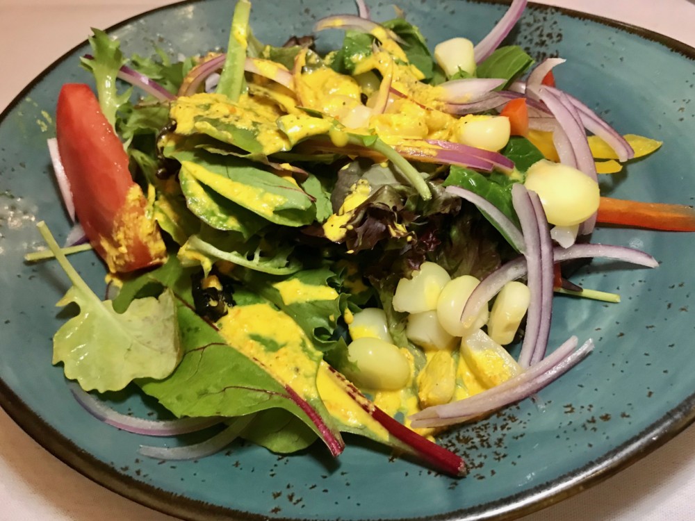 Warike Peruvian Bistro Boca Raton, Warike Salad