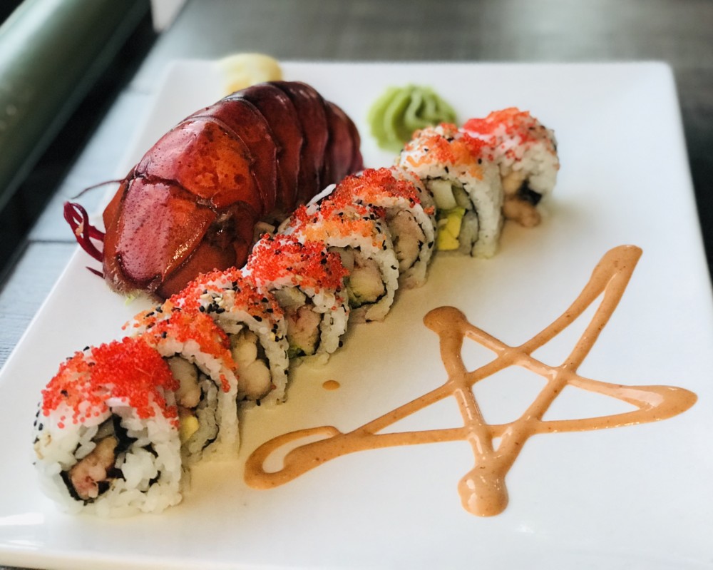 Casa Sensei Fort Lauderdale, Lobster Sushi Roll