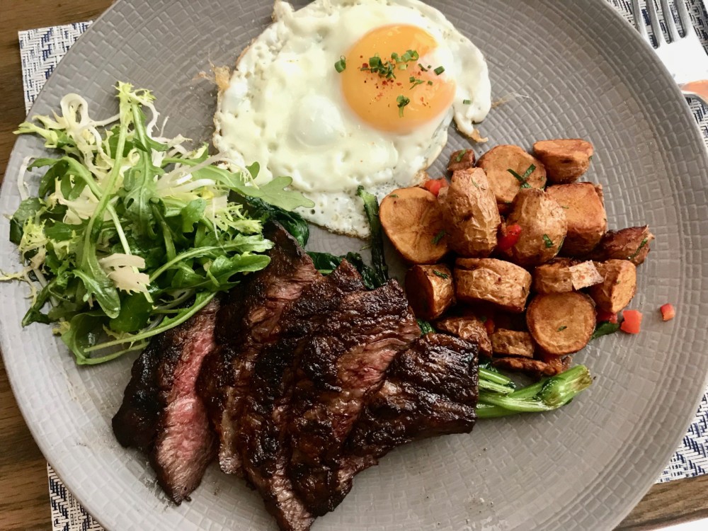 Boulud Sud Miami, Steak and Eggs