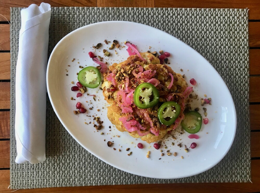 Wild Thyme Oceanside Eatery at Atlantic Hotel and Spa Fort Lauderdale, Whole Roasted Cauliflower