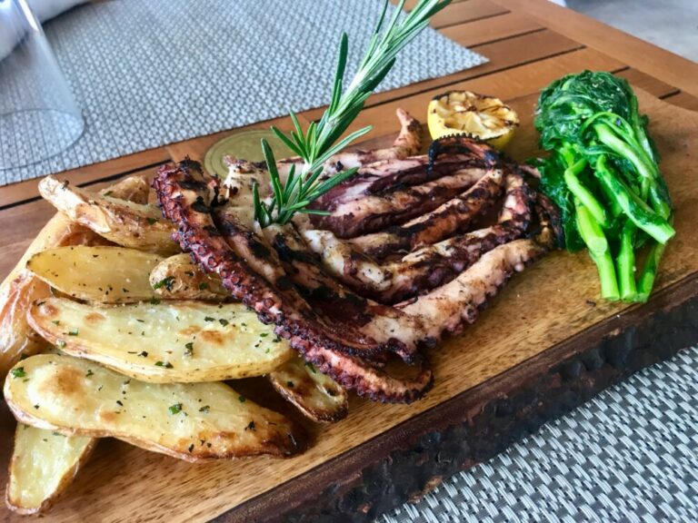 Wild Thyme Oceanside Eatery at Atlantic Hotel and Spa Fort Lauderdale, Whole Charred Octopus