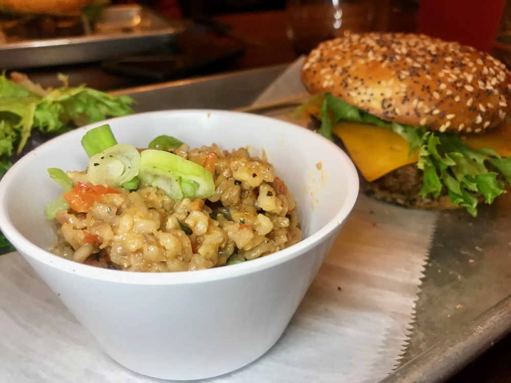 Tucker Duke's Boca Raton, Vegan Dirty Rice