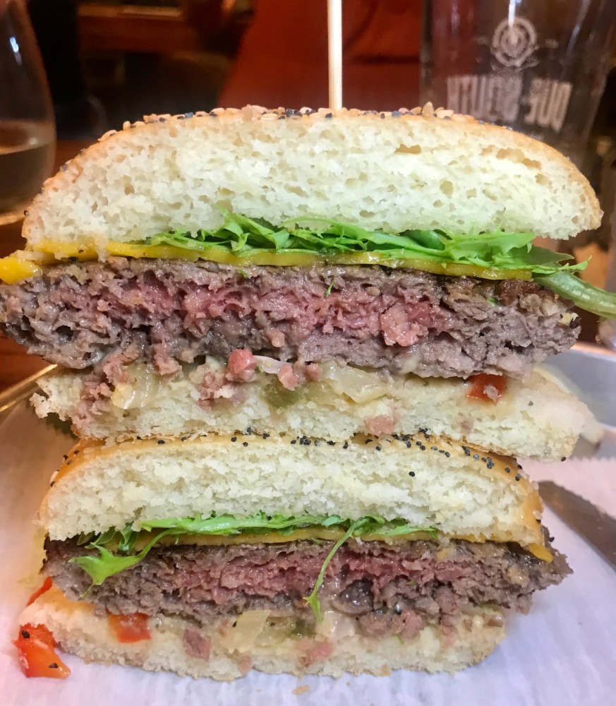 Tucker Duke's Boca Raton, Vegan Gluten-Free Impossible Burger