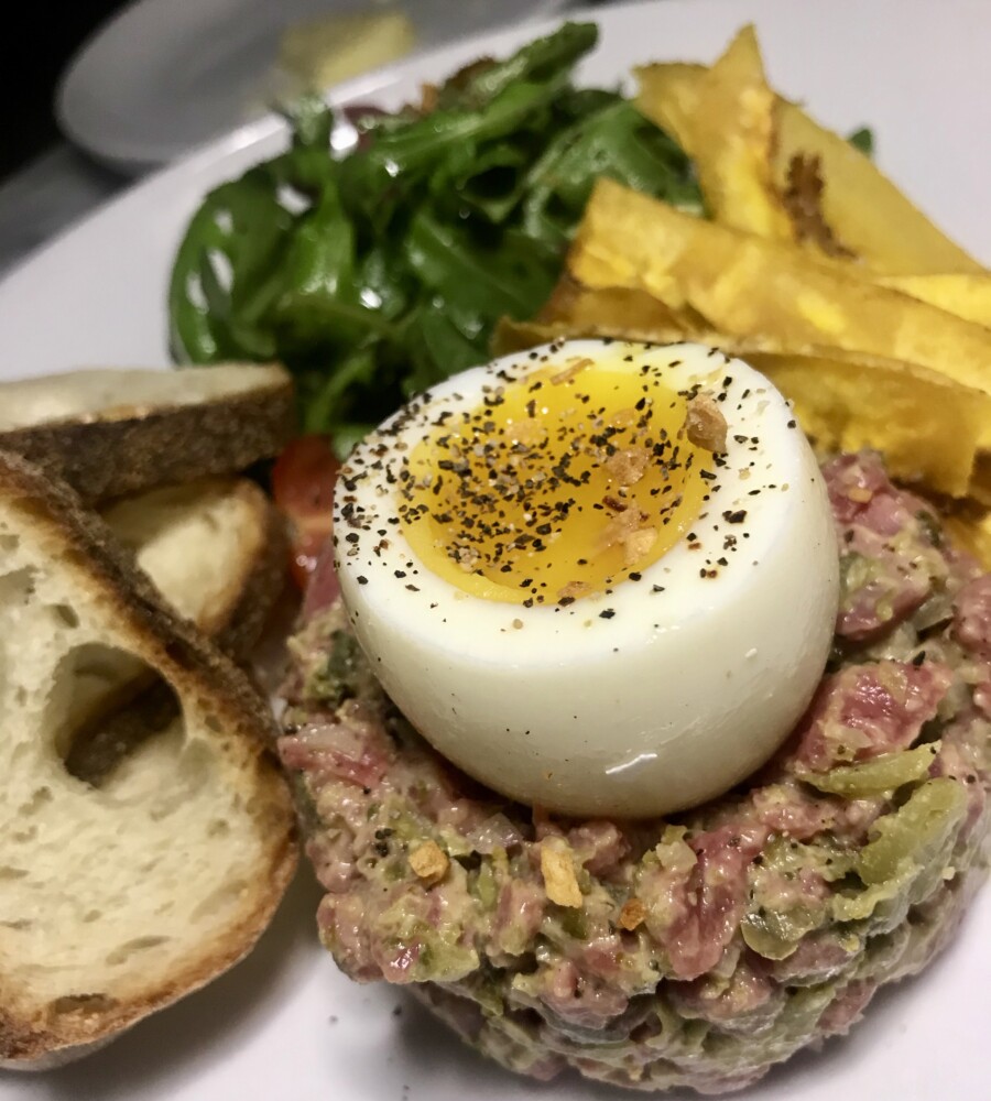 Trophy Room Wellington, Steak Tartare